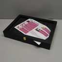 NOLITOY Sunglass Holder Slot Eyeglass Storage Organizer Durable Display Case with Soft Lint Lining for Multiple Sunglasses Box Organizer for Easy Cleaning