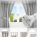 ALLZONE Shower Curtain Rod No Drill, 42-83 Inches, Heavy Duty Tension Curtain Rod, Rustproof Shower Rods for Bathroom, Adjustable Spring Tension Rods for Windows, White