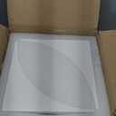 UNIFAMILY 2Pcs Gypsum Doorway Arch Kit, 8.5 x 8.5 x 5IN Interior Doorway Precurved Drywall, Rounded DIY Arch Doorway Kit for Corner, Easy to Add Half Round Drywall to Any Opening for Decoration