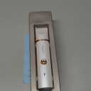 Bikini Trimmer for Women Pubic Hair: 2 in 1 Electric Razors for Women - Rechargeable Electric Shaver - IPX7 Waterproof Lady Shaver for Travel & Shower Use (Black)