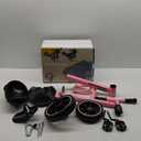 KRIDDO Tricycle for 2-5 Year Olds - Pink Toddler Trike With Gift for 24 Month to 4 Year Old Girls, Pink 