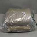 FZJDSD Tan Driver & Passenger Side Bottom & Top Lean Back Microfiber Leather Replacement Seat Covers Compatible with Honda Accord 2003 2004 2005 2006 2007