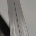 LIEKUMM 1" Rise PVC Threshold Ramp for Doorways, 1700 Lbs Capacity, Transition Ramp for Wheelchairs, Strollers, and Scooters, Cuttable, Grey (Gray)