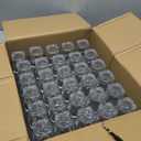 60-Pack 2.2oz Heavy Base Square Shot Glasses Bulk with 10 Pourers,Clear Glass Shooters Set for Tequila,Whiskey,Espresso, Party Favors,Wedding And Birthday Gifts