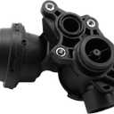 Engine Coolant Thermostat Valve Fit for Audi SQ5 S4 S5 S6 Q8 Q7 A8 A7 A6 2018-2023 Replacement for 06M-121-678-F 06M-121-678-G