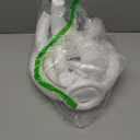 Craft Foam Wreath, Polystyrene Styrofoam Foam Circles Ring, White Foam Wreath for Christmas, Floral Arrangement, Christmas, Wedding, Home Decoration, DIY Arts 9PCS