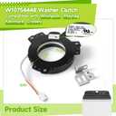 W10754448 Washer Clutch Compatible with Whirlpool Maytag Kenmore Crosley, Replacement Part W10447973 W10817398 W10905022 AP5956756 3452770 PS10064562 EAP10064562