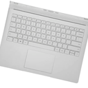 Diyeeni Keyboard for Surface Book, Portable Replacement Keyboard for Microsoft Book Base 1704 1705 1785, Multifunctional Full Key Keyboard, Comfortable Buttons