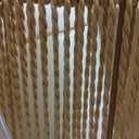 30.7in Large Rattan Chandeliers, 3-Tier Woven Boho Pendant Lights, Hemp Rope Hanging Ceiling Light, Wicker Lighting Fixture for Living Room, Dining Room, Bedroom, Kitchen Island