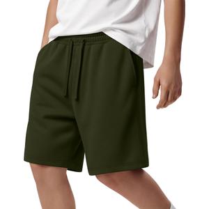 YooAurvox Boys Athletic Drawstring Shorts, Army Green, 11-12 Years (Green)