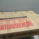 Arched LED Mirror for Bathroom 24"x36", Orange Gold LED Bathroom Mirror with Lights, Fogless, Dimmable, Shatterproof, Touch Sensor, 3 Color Changing