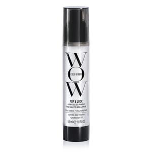 COLOR WOW Pop + Lock High Gloss Finish  Frizz Control Serum | Prevent Color Fade, Seal Split Ends, and Add Gloss | Get Silky, Shiny Hair!