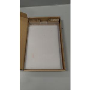 3 Pack 8.5 x 11'' Slat Wall Sign Holders Slat Wall Mount Sleeve Acrylic Slatwall Accessories Slatwall Picture Frame Brochure Holder for Flyer Price List Panel Advertisement Notice Display(Vertical)