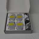 Rraycom 4Pack 5G/2.4G Security Cameras Wireless Outdoor,2K Battery Powered AI Motion Detection Siren Alarm WiFi Home Indoor Camera, Color Night Vision, 2-Way Talk, Waterproof, Works w/Alexa, Cloud/SD (Black)