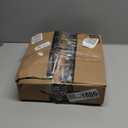 Interactive Cat Tunnel Mat for Indoor Cats, 4-Way Felt Cat Cave with Hanging Ball, Foldable Kitty Play Mat and Hideout, Pet Enrichment Toy for Kittens, Rabbits, Small Pets (Brown)