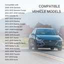 Car Fuel Cap Replacement OEM#31010-3L600 310103L600 - Tight-Sealing Gas Cap Compatible with Accent Azera Elantra Genesis - Professional Car Accessories Fuel Tank Cap, 3.14x3.14x2.55 inch