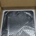 Amazon Basics Digital Postal Scale with Tare Function, Heavy Duty, Aluminium Platform, 440 lb Capacity, Digital Shipping, Portable, Black