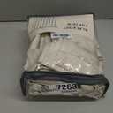 100% Blackout Shield Linen Blackout Curtains for Bedroom 84 Inches Long, Back Tab/Rod Pocket Living Room Drapes, Thermal Insulated Blackout Curtains 2 Panels Set, 50" W x 84" L, Cream