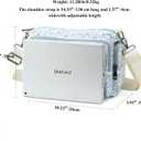 Large Crossbody Bags For Women, RFID, 3 Zipper Pockets, Wide Strap, For Travel, Commute