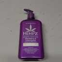 HEMPZ Body Lotion - Blackberry & Lemongrass Daily Moisturizing Cream, Shea Butter Hand and Body Moisturizer - Hemp Lotion - Skin Care Products, Hemp Seed Oil - 17 oz.