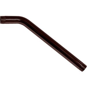 Westbrass D302-12 1/2" IPS x 10" Wall Mount Shower Arm Only, Oil Rubbed Bronze