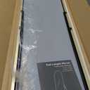 Mirror Full Length, Upgraded Body Wall Mirrors with Shatter-Proof Glass, Floor Standing, Hanging or Leaning, Tall Mirror with Stand Aluminum Alloy Frame for Bedroom (59"L x 16"W, Classic Gold-arched)