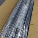 100 Pack 32" Aluminum Deck Balusters Round Black Deck Railing Stair Porch Staircase Spindles 3/4" Diameter Balusters Outdoor