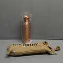 34 Oz Pure Copper Water Bottle Set  Leak-Proof Hammered Design with Tumbler, Carrying Bag & Smooth Finish Decorative  Copper Home Decore