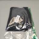 Homaxy 100% Cotton Waffle Weave Kitchen Towels - 4 Pack Soft and Absorbent Dish Towels - 16 x 26 Inches Quick Dry Hand Towels - Black