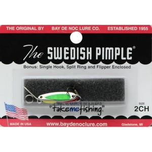 Bay De Noc Swedish Pimple 1/10 Oz Flr Yl Pack Of 4