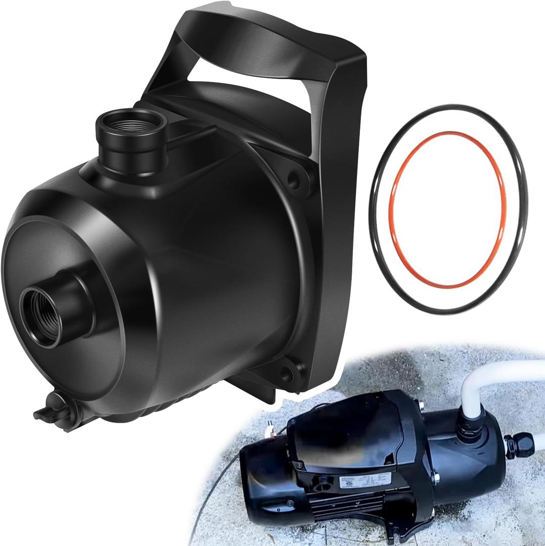 R0723100 Pool Pump Body Replacement fit for Zodiac & Polaris PB4SQ Booster Pump - Reinforced Housing Body, Black