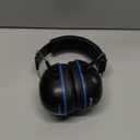 Noise Cancelling Ear muffs for Shooting Ear Protection, SNR 35dB Noise Reduction Headphones for Adult Kids Autism, Adjustable Sound proof Hearing Protection for Shooting Mowing Construction(Blue)