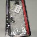 American Flag License Plate Frame with Screws Fastener Caps