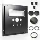 23'' Metal Radon Sump Pump Cover, Heavy Duty Sealed Lid