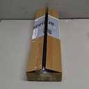 Black Curtain Rods for Windows 66-120Inch(5.5-10ft) Heavy Duty French Return Rod, Wrap Around Blackout Curtain Rods, Long Adjustable Room Darkening Drapery Rod for Bedroom, Living Room Outdoor Patio