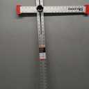 Kapro - 317 Adjustable Drywall T-Square Tool - Aluminum - for Layout and Marking - Features Sliding Head and Dual Directional Printed Scale - 48 Inch