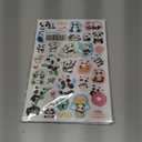 2 x Cute Panda Stickers Cool Funny Panda Adhesive Waterproof Stickers 665 Counts for Zoo Animal Birthday Invitations Envelopes Decorations Party Goodie Gifts Bags Decor School Game Class Rewards