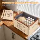Folding Bread Proofing Box - Foldable Dough Proofer Boxs, with 6-speed 50-131 Temp Control & 9-speed 48H Timer, Fermentation box for Sourdough, Pizza, Yogurt, Kombucha