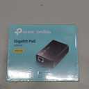 TP-Link TL-PoE10R, 802.3af Compliant Gigabit PoE Splitter, 5/9/12V DC Power Output, Up to 100 Meters (325ft.), Power Adapter & Cable Included (Black)