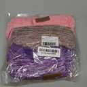 3 Pack Dog Sweaters for Small Dogs Girl Boy Winter Fleece Clothes Warm Soft Dog Sweatshirt Outfit for Dogs Cats Pet Apparel (M (Back: 13.7", Chest: 17.7", 10-14 lbs), Wine Red+Khaki)