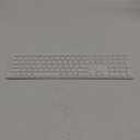 Wireless Bluetooth Keyboard with Numeric Keypad for Apple Mac OS, Rechargeable, Works with iMac, Mac mini/Pro, MacBook Air/Pro, iPad