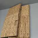 Storage BasketsWicker Baskets,Hyacinth Basket For Shelf,Folding 2 Packs Handmade Woven, Seagrass Baskets,Shelf Baskets For Storage Toys Books And Clothes and Other What You Want