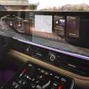 SXCY 4PCS for 2025 Infiniti QX80 Screen Protector [GPS 14.3 In+Dash 12.3 In] for 2025 Infiniti QX80 Accessories 2025 QX80 Screen Protector[4H Nano]