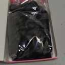 Curly Clip In Hair Extensions, 4PCS 20 Inch Natural Black Extensions Clip Ins Lace Weft Curly Invisible Natural Hairpieces for Women