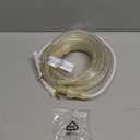 Brizled Warm White Rope Lights, 18ft 216 LED Rope Lights Waterproof, 120V Plugin White Christmas Light Connectable with Clear PVC Tube, Indoor/Outdoor Decorative Tube Light for Backyards, Garden Patio