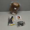 Opini Mannequin Head with 80% Human Hair - Straight, 26"-28" Doll Head for Cosmetology & Hairdresser (#27 Light Brown)