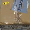 Gold Vanity Lights for Bathroom, 2-Light 20 Inch Bathroom Lighting Fixtures over Mirror with Milky White Frosted Glass Shades, Wall Sconces for Bathroom, Bedroom, Living Room(G9 Bulb not Included)