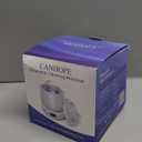 Ultrasonic Retainer Cleaner Machine, Ultrasonic Jewelry Cleaner, Denture Cleaner for Invisalign, Mouth Guards, Night Guards, Aligners, Toothbrush  Detachable Base & Lid, Digital Timer, Black