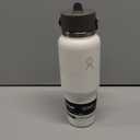 Hydro Flask Travel Water Bottle - Insulated Stainless Steel - Wide Straw Lid, Non Spill, Leakproof in 32 Oz