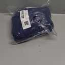 Eytino Plus Size Sweatshirts for Women Long Sleeve V Neck Drawstring Pullover Hoodies Tops(5X) (Dark Blue)